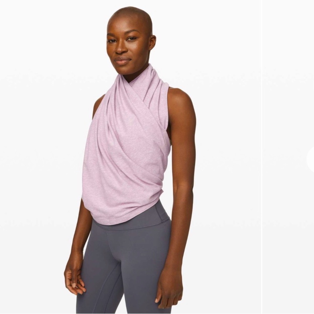 Lululemon Vinyasa Scarf - Dusty Pink —Size OS — NWT - Picture 2 of 9